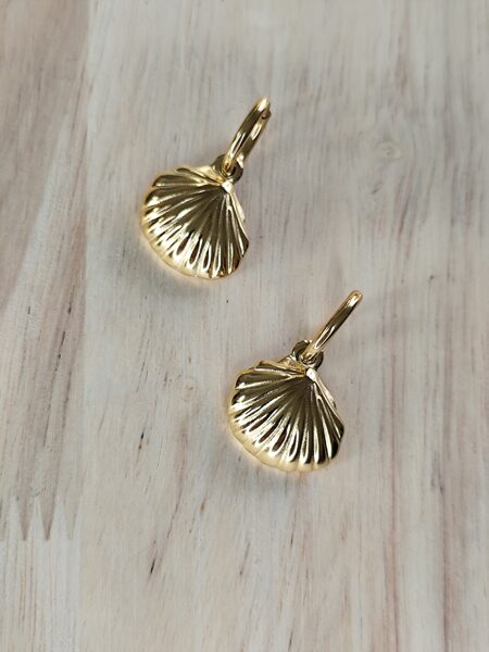 Boucles d'oreilles coquillage